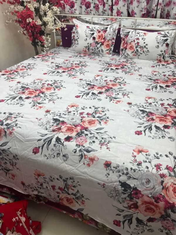 Luxury Twill Cotton Bedsheet - Image 2