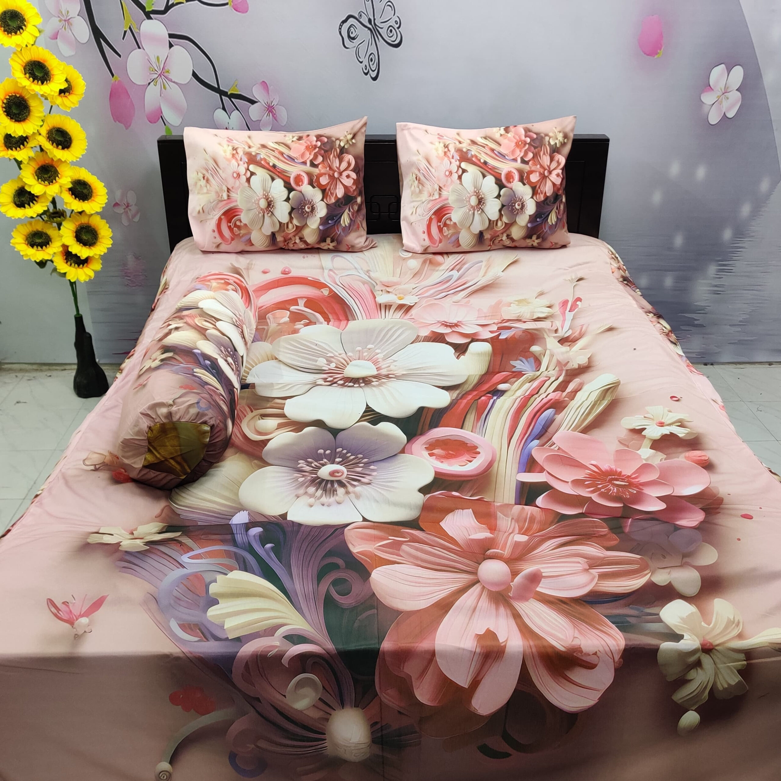 জাদুকরী ডিজাইনের 3D বেডশিট