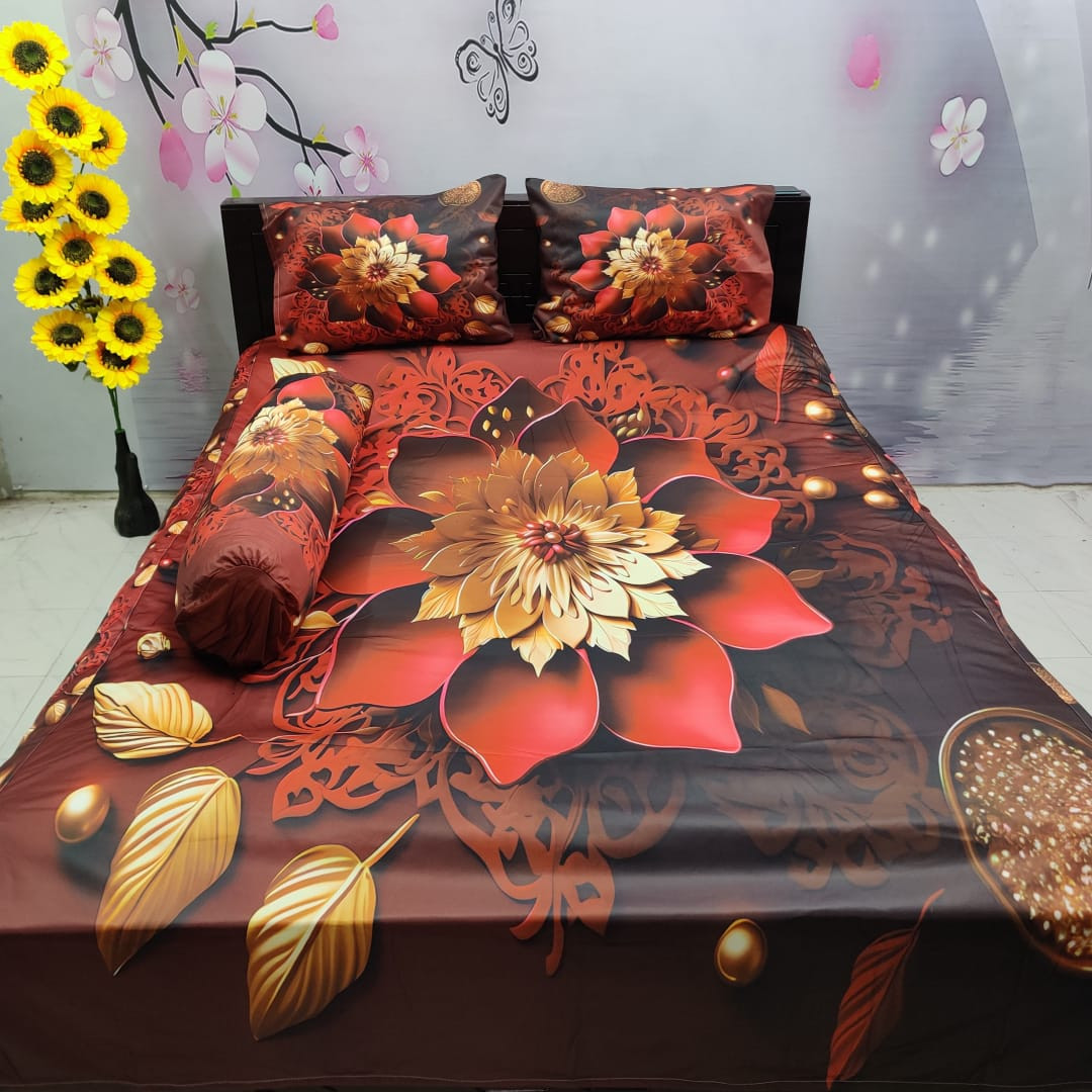 জাদুকরী ডিজাইনের 3D বেডশিট