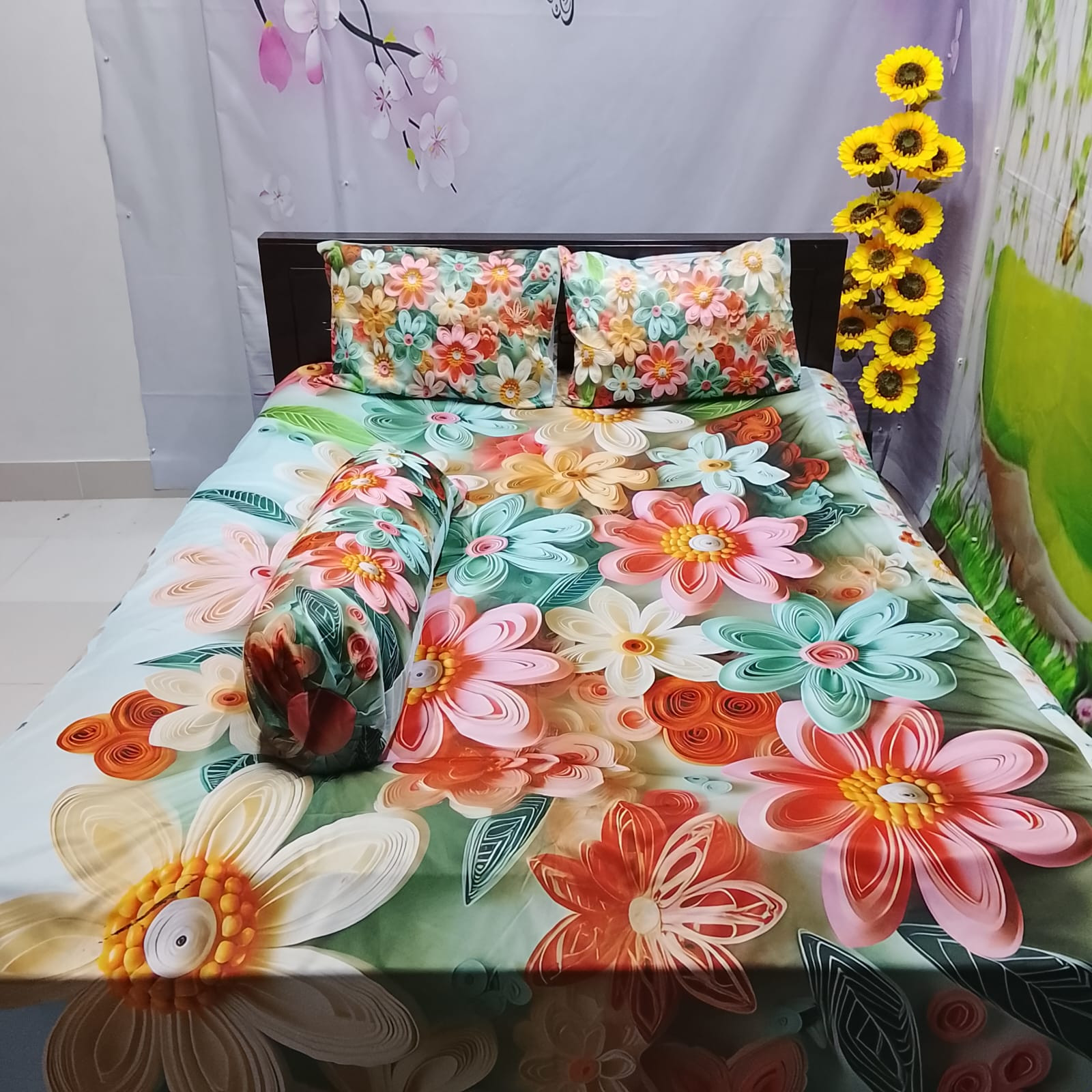 জাদুকরী ডিজাইনের 3D বেডশিট