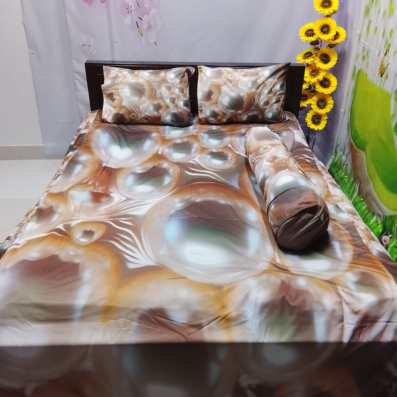 জাদুকরী ডিজাইনের 3D বেডশিট