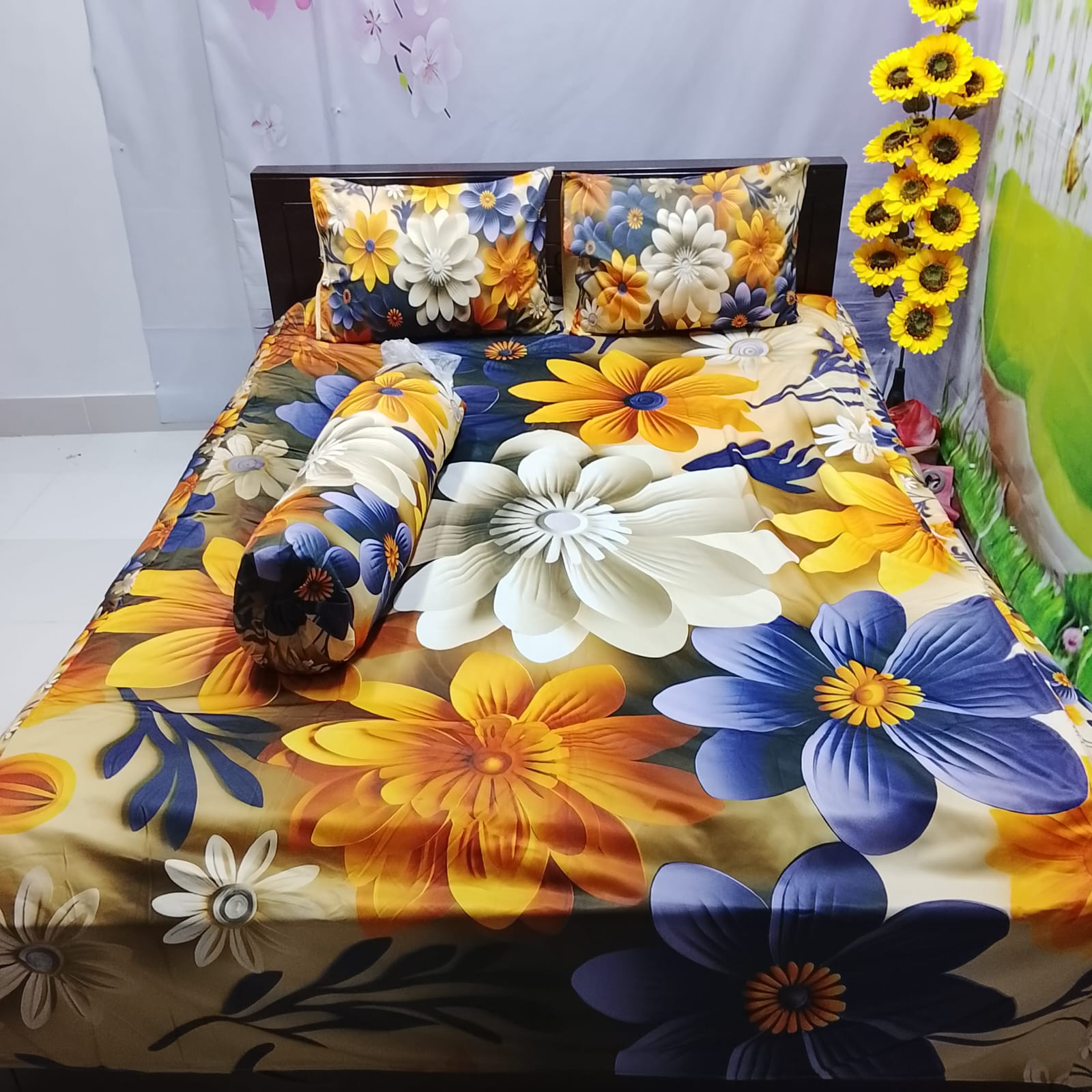 জাদুকরী ডিজাইনের 3D বেডশিট