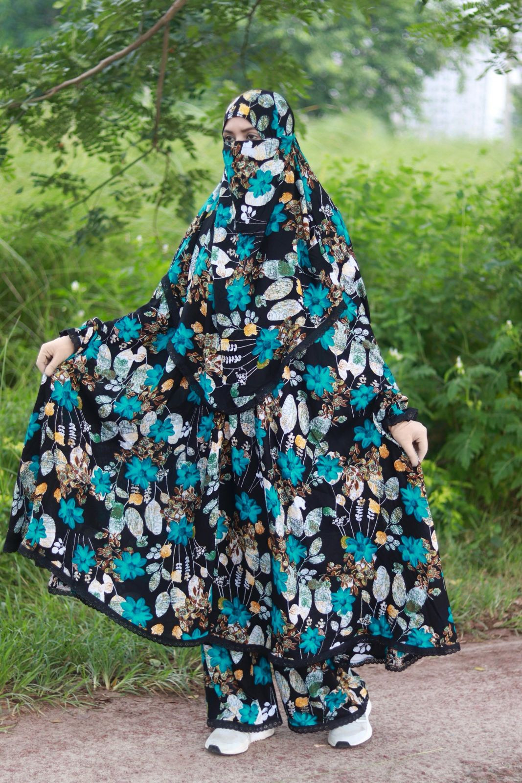 Khimar With Plazu