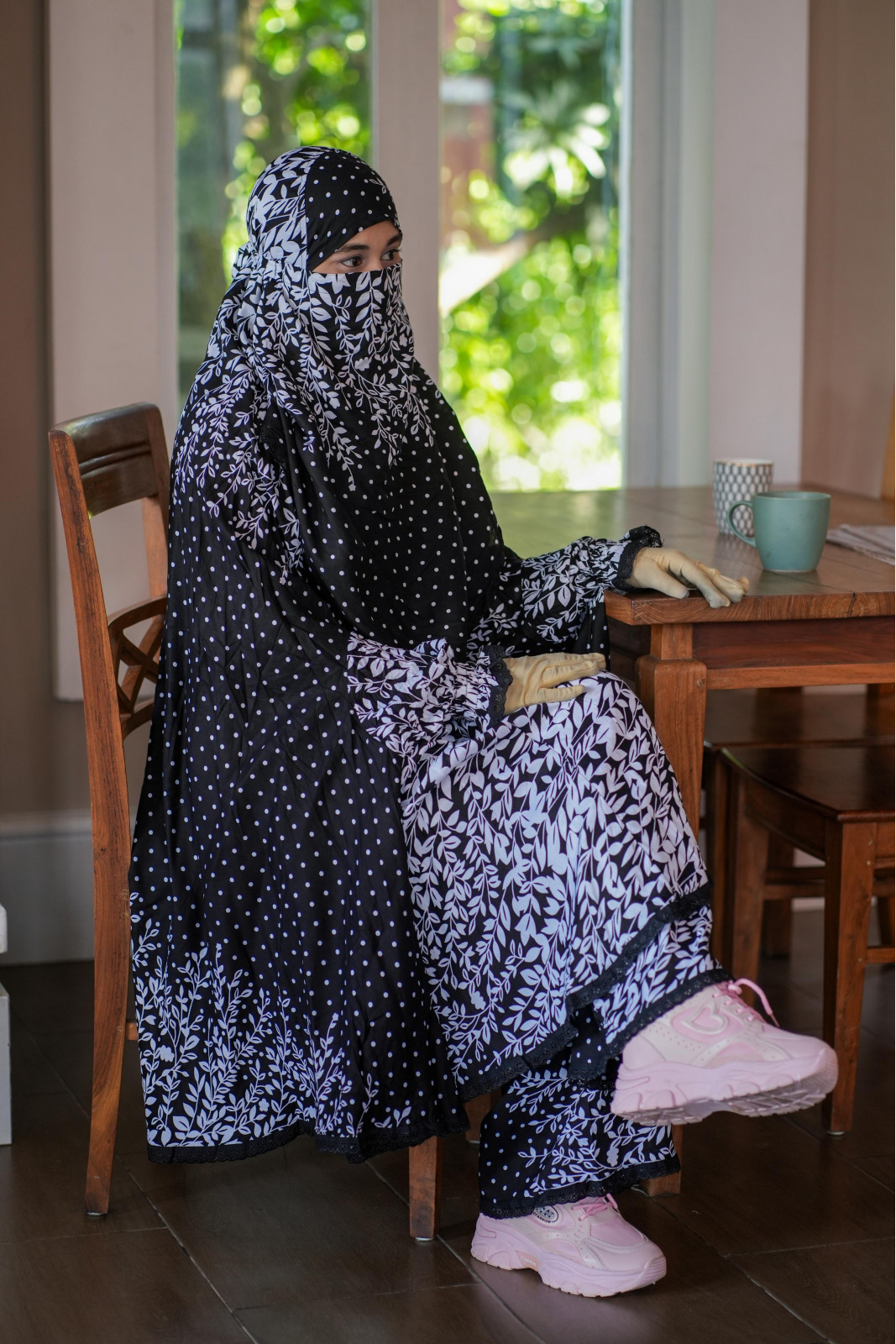 Khimar With Plazu